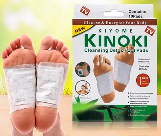 100 PARCHES PARA PIES DESINTOXICANTE KINOKI BAMBU